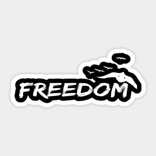 freedom is the dream Sticker